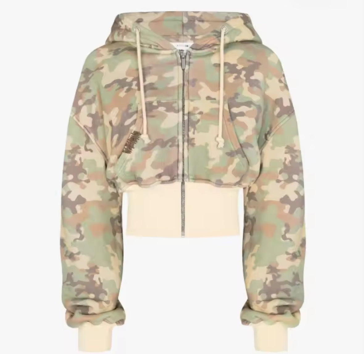 Krótka bluza camo „5”