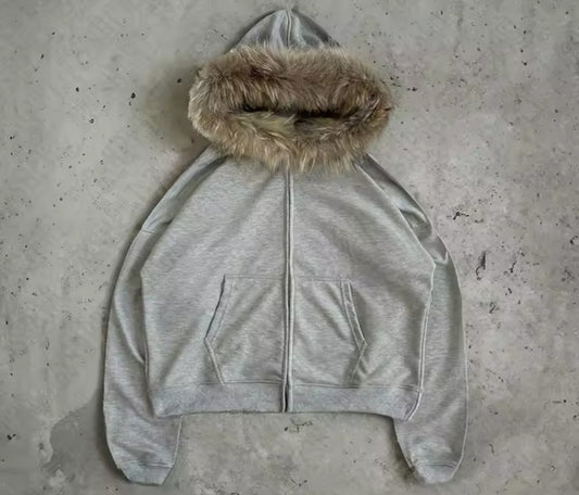 Bluza z futerkiem