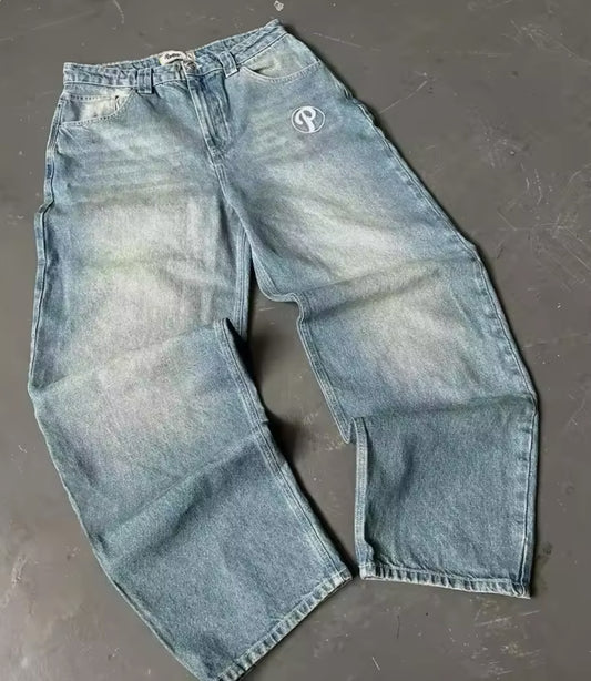 Baggy jeans „P”