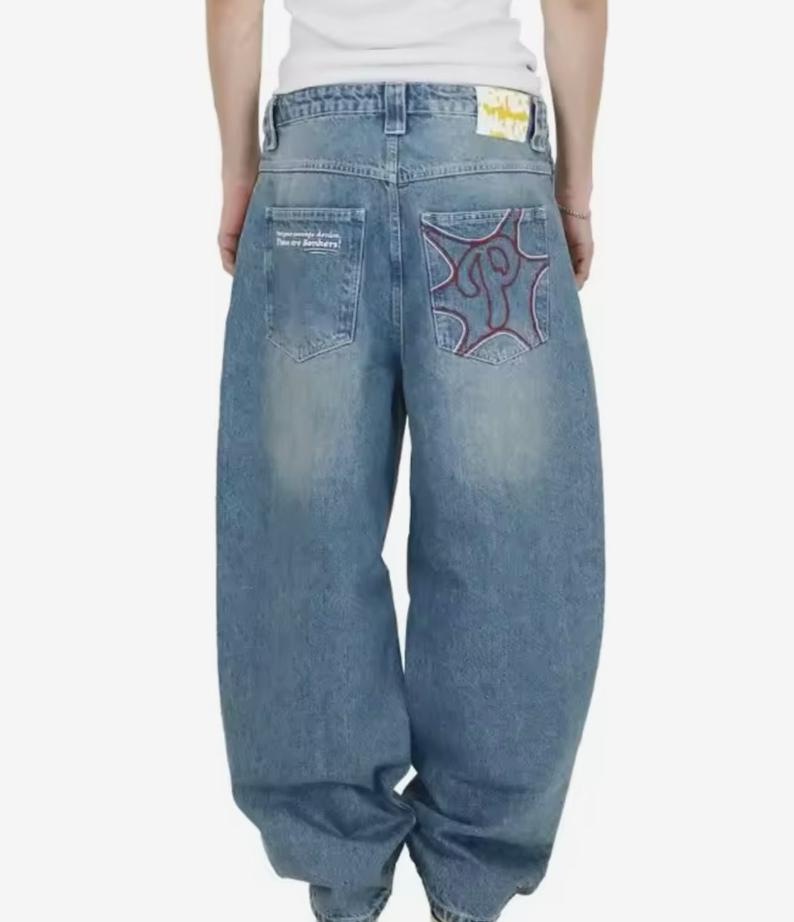Baggy jeans „P”