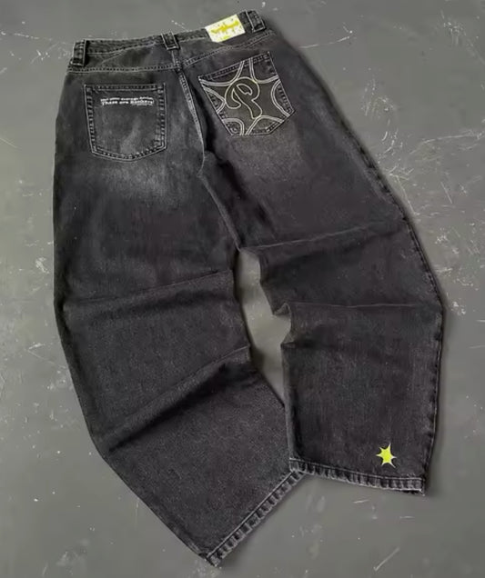 Baggy jeans „P”
