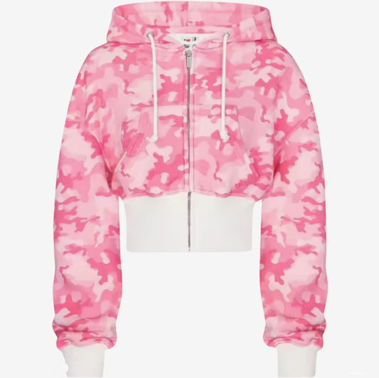 Krótka bluza camo „5”