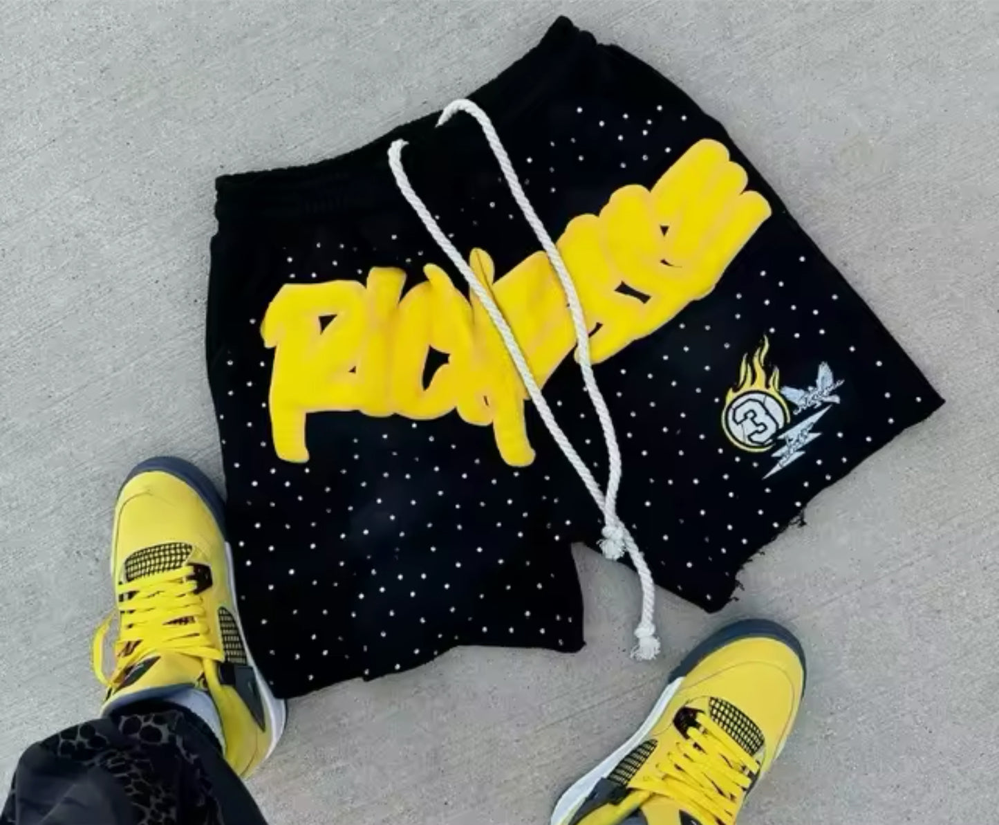 Shorts z nadrukiem